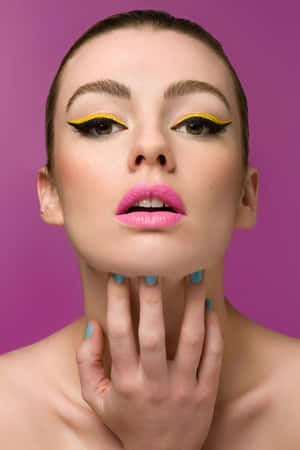 Spring Makeup: Fresh And Vibrant Look Wallpaper