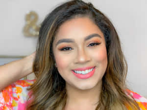 Spring Makeup Look: Vibrant And Fresh Wallpaper