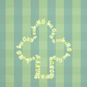 Spring_ Stripes_and_ Lucky_ Wishes Wallpaper