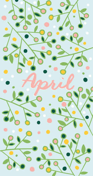 Springtime April Aesthetic Background Wallpaper