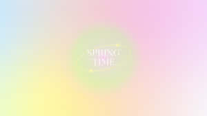 Springtime Pastel Gradient Background Wallpaper