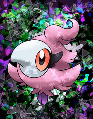 Spritzee With Triangle Pattern Wallpaper