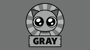 Sprunki Gray Character Icon Wallpaper