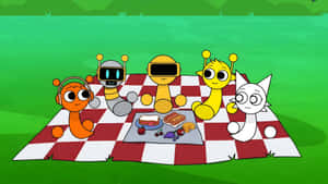Sprunki Picnic Adventure Wallpaper