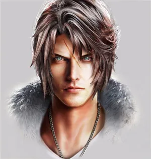 Squall Leonhart, The Iconic Final Fantasy Protagonist Wallpaper