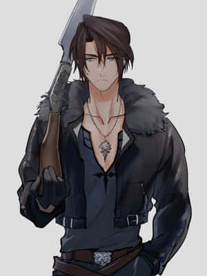 Squall Leonhart – The Intrepid Warrior Wallpaper