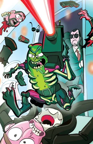 Squanchy, A Lovable Animated Character Wallpaper