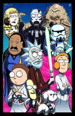 Squanchy At A Party Wallpaper