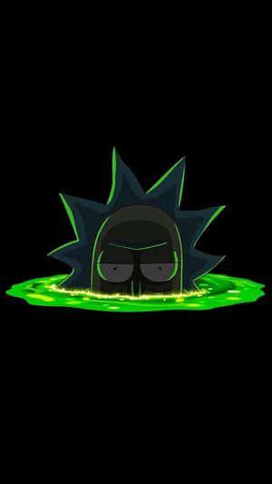 Squanchy Chilling In Style Wallpaper