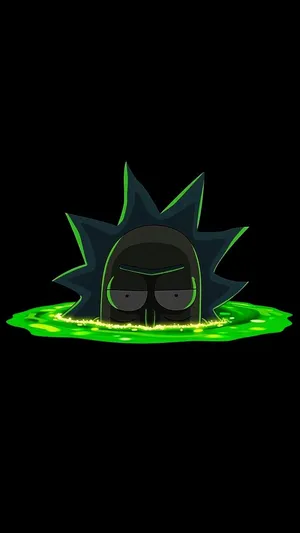 Squanchy Chilling In Style Wallpaper