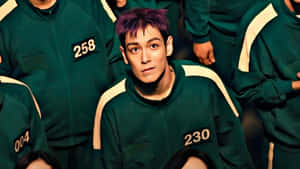 Squid Game Player 230 Wallpaper