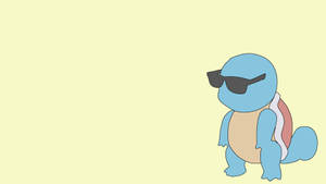 Squirtle Is Ready For Sunnier Times Wallpaper