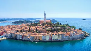 St. Euphemia Church, Croatia's Architectural Gem Wallpaper