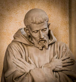 St Francis Of Assisi Statue Wallpaper