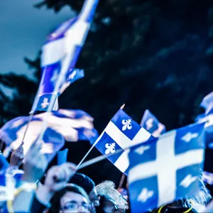 St Jean Baptiste Celebration Flags Wallpaper