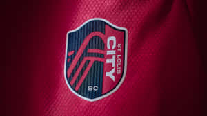 St. Louis City Sc Logo On A Jersey Wallpaper