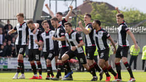 St Mirren Team Celebration Wallpaper