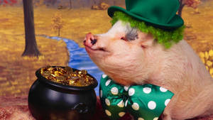 St. Patrick's Pig Wallpaper