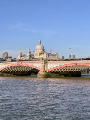 St Paul Cathedral Blackfriars Bridge Wallpaper