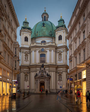 St. Peter's Church Austria Wallpaper