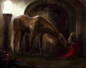 Stable Looking Down [wallpaper] Wallpaper