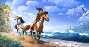 Stable Near The Sea [wallpaper] Wallpaper