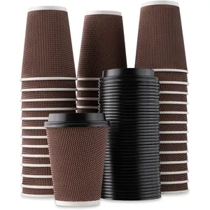 Stack Of Disposable Cups Wallpaper