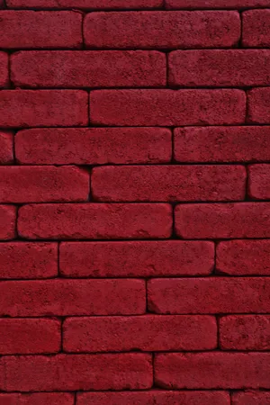 Stacked Red Bricks Wallpaper