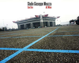 Stadio Giuseppe Meazza San Siro Exterior View Wallpaper