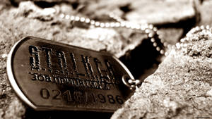 Stalker Military Dog Tag Wallpaper