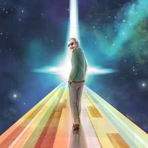 Stan Lee Fan Art In Tribute To Stan Lee Wallpaper