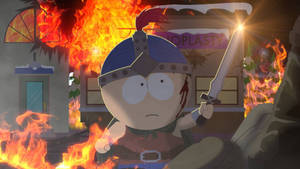 Stan Marsh In Battle Wallpaper