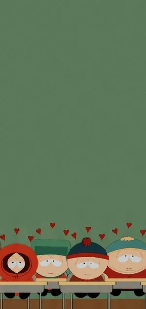 Stan Marsh Sleepy Hearts Wallpaper