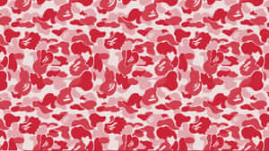 Stand Out In Red Bape Clothing Wallpaper