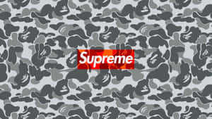 Stand Out In The Crowd With Bape Camo Wallpaper