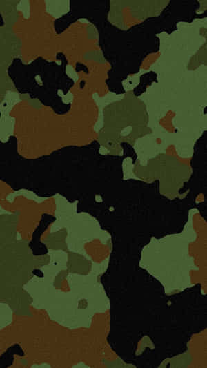 Stand Out In Your Green Camo Wallpaper