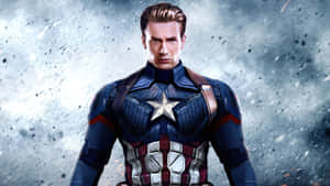 Stand Tall And Proud With Captain America Wallpaper