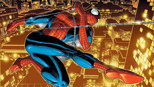 Stand Tall With Spider-man Wallpaper