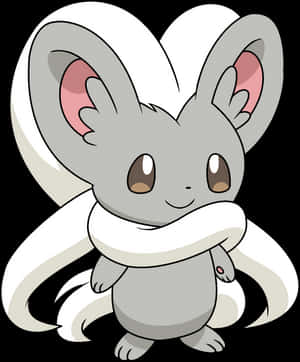 Standing Cinccino Wallpaper
