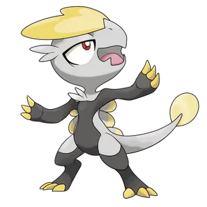 Standing Jangmo-o On White Background Wallpaper