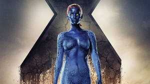 Standing Mystique Wallpaper