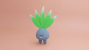 Standing Oddish Wallpaper