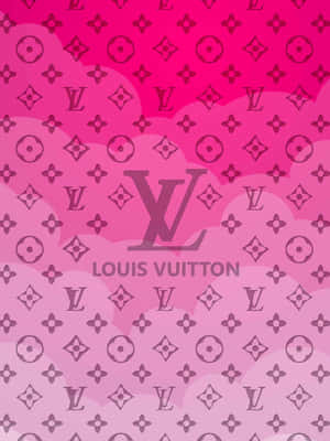 Standing Out From The Crowd With Louis Vuitton Pink Wallpaper