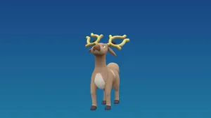 Stantler Looking Up Wallpaper