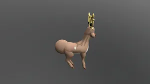 Stantler Side View Wallpaper
