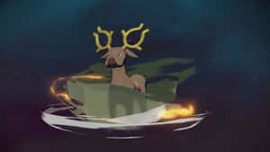 Stantler Transforms Wallpaper