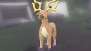 Stantler Walking Wallpaper