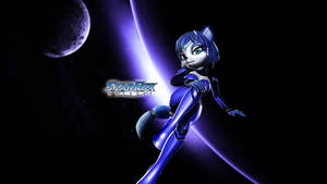 Star Fox Assault Krystal In Space Wallpaper