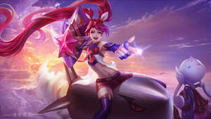 Star Guardian Jinx Fanart Wallpaper