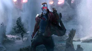 Star-lord In Guardians Of The Galaxy Wallpaper